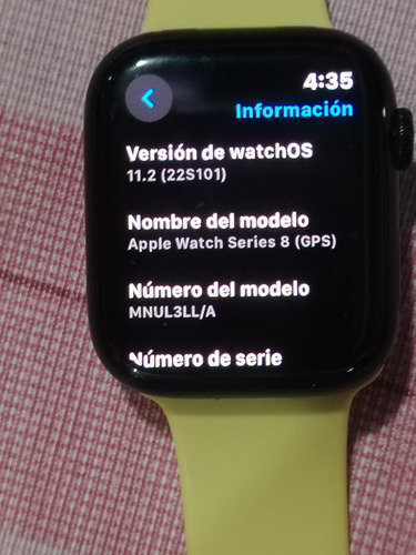 Apple Watch Series 8 45mm Gps Silicona - Smartwatch De Apple (Usado)