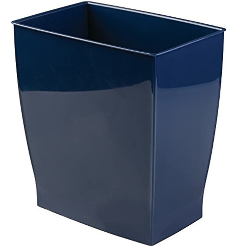 Idesign Spa Rectangular Trash, Waste Basket Basurero Para Ba