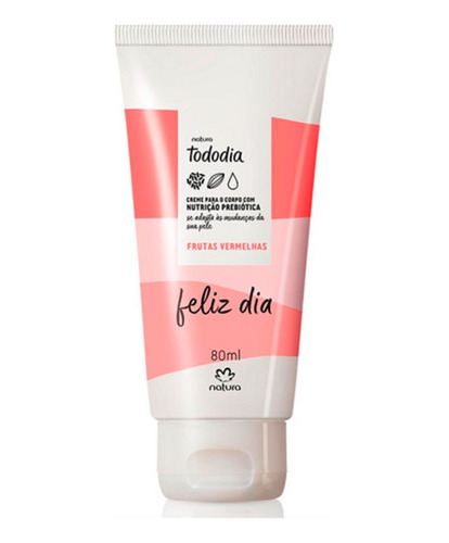 Crema Corporal Frutas Rojas 80 Ml Tododia Natura - Lvdm 