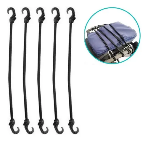 comprar Corda Elástica Extensor 1,50 Metros Bagageiro Motos 5 Unids