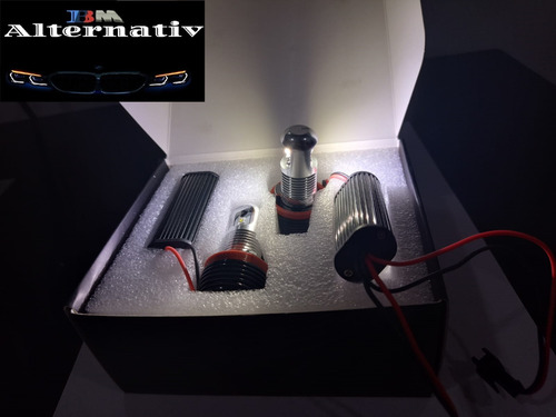 Lámpara Led Ojo De Ángel Bmw S1,3,5 6000k Bco Canbus H8 10w