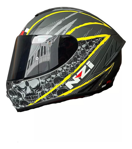 Casco Moto Nzi Trendy Combo Dos Visores Cuota Devotobikes