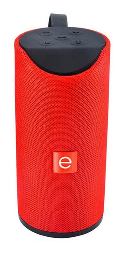 Imagem 2 de 2 de Alto-falante Exbom CS-M31BT com bluetooth vermelho