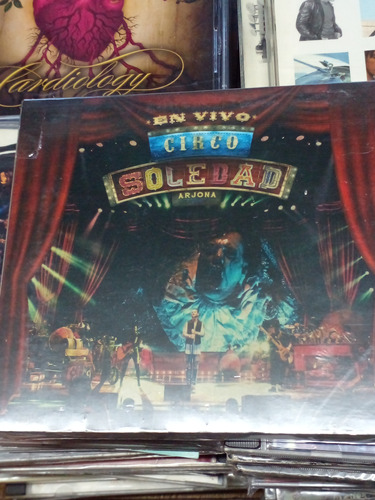 Arjona Circo Soledad 2 Cds+1 Dvd Sellado Nuevo