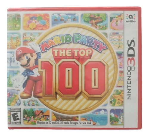 Mario Party The Top 100 3ds 100% Nuevo, Sellado Y Original