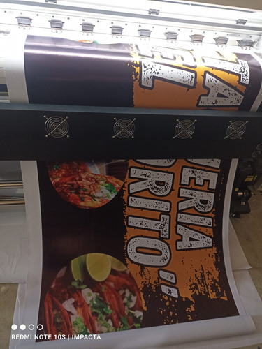 Lona Impresa Personalizada 1.7x2 Para Negocio Y Eventos