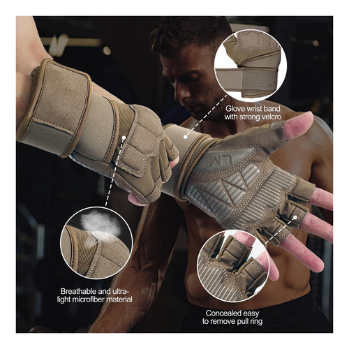 Guantes De Entrenamiento Para Hombres Guantes De Pesas Para