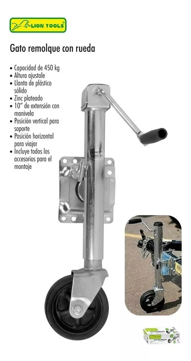 Segunda imagen para búsqueda de gato elevador para remolque