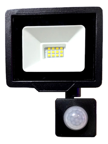 Foco Reflector Led 20w Con Sensor De Movimiento Y Fotocelula