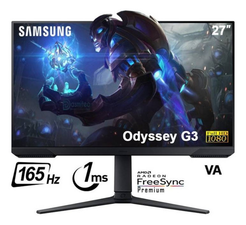 Monitor Gamer Samsung Odyssey G3 S27ag32 Lcd 27