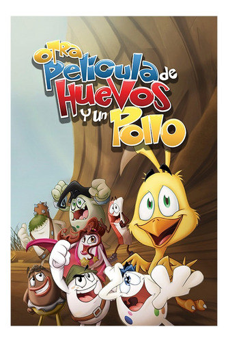 Poster De Una Pelicula De Huevos Y Un Pollo
