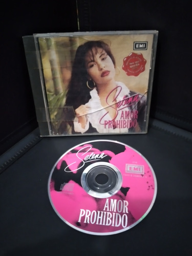 Cd Selena Álbum Amor Prohibido 