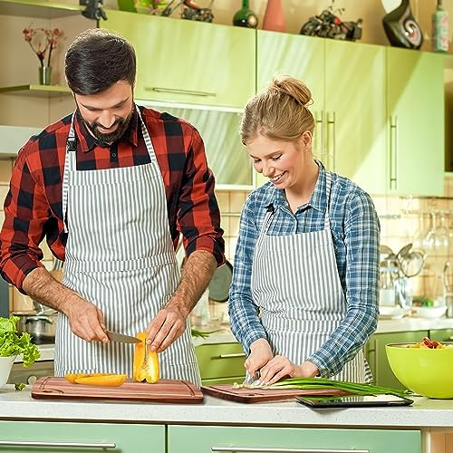 6 Tablas De Cortar De Madera De Acacia Cocina, Tablas R...
