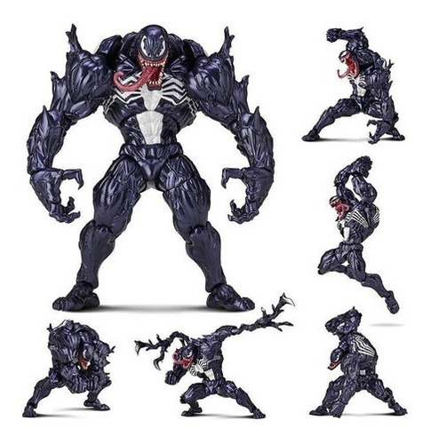 Figura De Acción Articulada Móvil Venom De 18 Cm