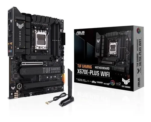 comprar Placa Mãe Asus Tuf Gaming X670e-plus Wifi, Atx Amd Am5