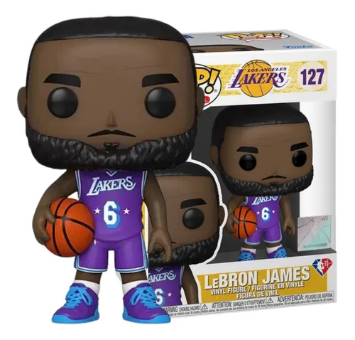 comprar Funko Pop! Lebron James #127 Nba Los Angeles Lakers Boneco