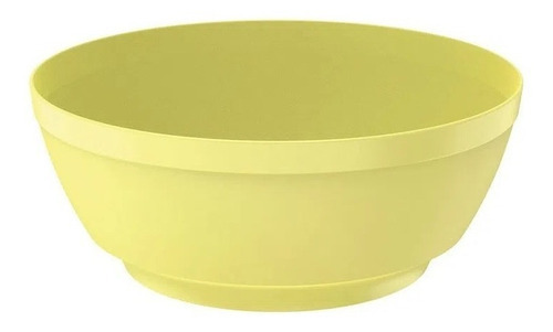 Saladeira Luna 3,5 L Bowl Servir Pipoca Sopa Salada + Cores Cor Amarelo