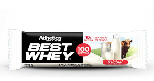 Suplemento Atlhetica Nutrition Proteína Sabor Sem Sabor De 30g