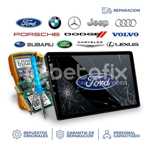 Reparación De Radios Ford Mercedes Audi Bmw Chrysler Dodge