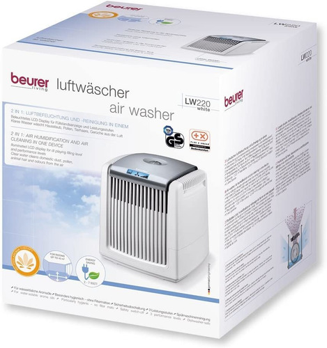 Imagem 6 de 6 de Umidificador White Bivolt 7,25 Litros Lw220 - Beurer