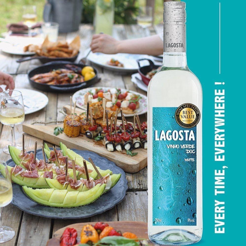 Vino Verde Blanco Lagosta 750 Ml