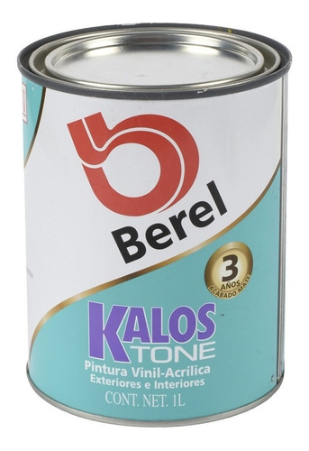 Pintura Vinil Acrilica 1 L Blanco Mate Interior/exterior