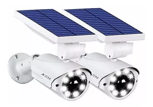 Lámpara Foco Luz Led Solar con Sensor de Movimiento Recargable Blanco  IMPORTADO