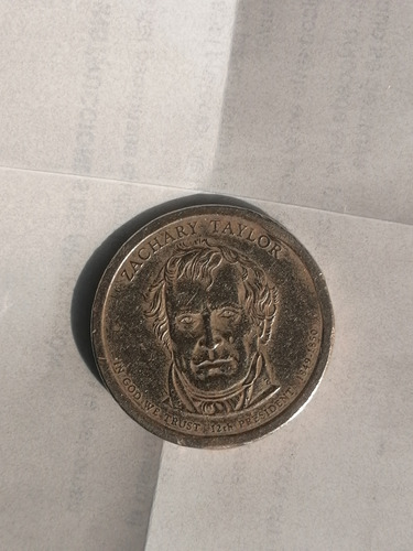 Moneda Zachary Taylor One Dollar 1849 1850