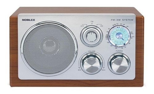 Radio Noblex Rx-40m Madera Retro Vintage 220v Gran Sonido!!