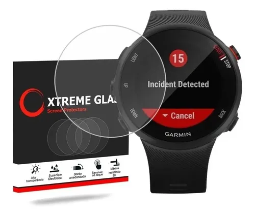 Pellicola Vetro Temperato Per Garmin Vivoactive 5 - Protezione Antiurto E Antigraffio, 3 Pezzi Inclusi