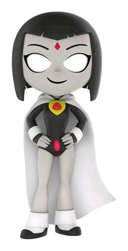 Funko Rock Candy Dc Teen Titans Raven Capa Blanca