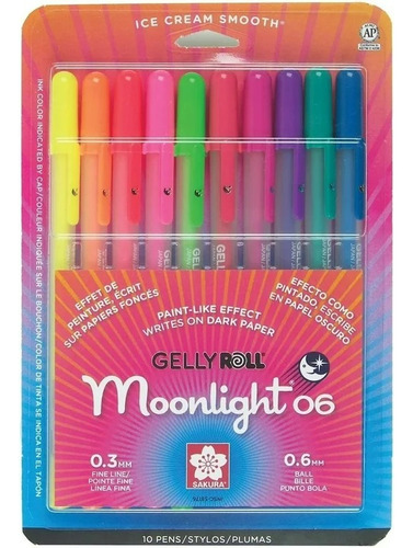 Sakura Gelly Roll Moonlight 06 Classic Transparente Sin