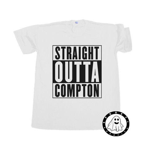 Remera Nwa Straigh Outta Compton Unisex Algodón Rap Hip-hop