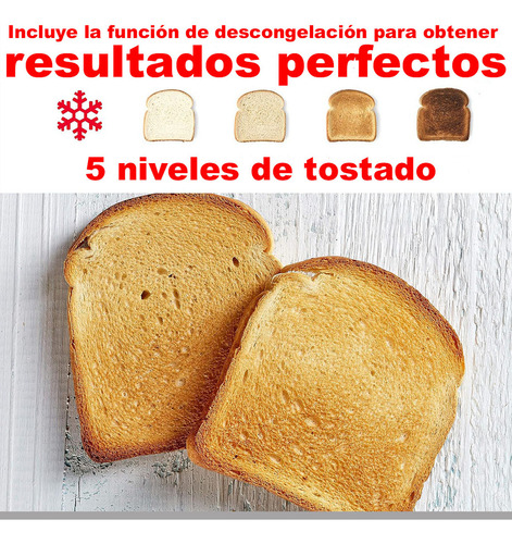 Dash Tostadora Fácil De 2 Rebanadas Con Ranura Extra Ancha. Color Agua