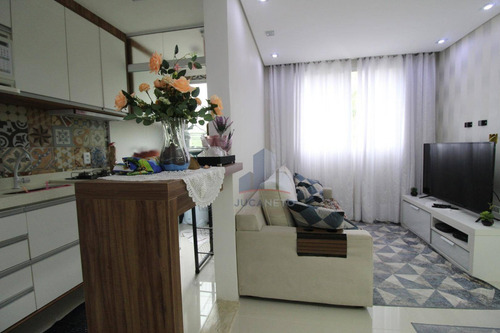Imagem 4 de 11 de Apartamento Com 2 Dormitórios À Venda, 48 M² Por R$ 275.000,00 - Parque São Vicente - Mauá/sp - Ap1198