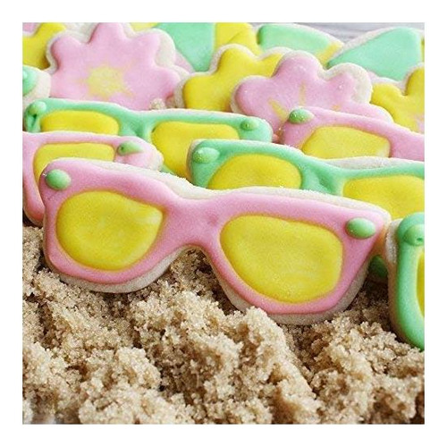 Cutters De Galletas De Verano En La Playa 3-pc Set En Ee
