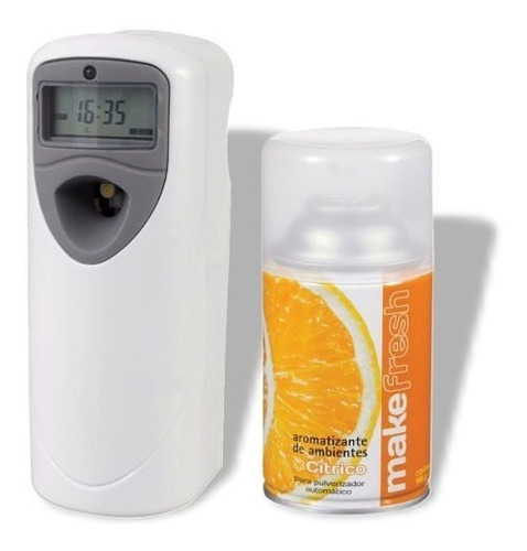 Aromatizante De Ambiente Dispenser Digital + Fragancia Aerosol Make Fresh