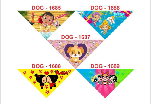 Bandanas Grandes Pet Shop (80un) - L Laços