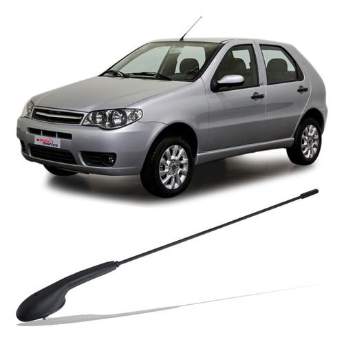 Antena Carro Fiat Palio 1996 A 2010 Espiral Fixa Dianteiro