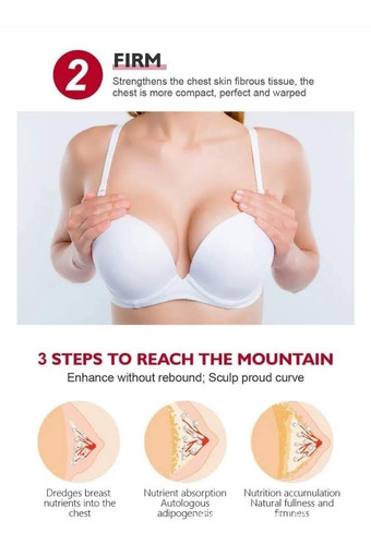 Crema Modeladora Reafirmante Senos Pechos Busto Aumenta Floral-frutal