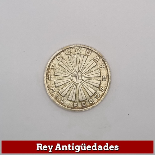 Moneda Fao Uruguaya De Plata 1000 Pesos 25g