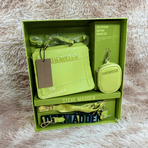 Set Viral Bolsa 100% Original Para Dama Steve Madden Mujer