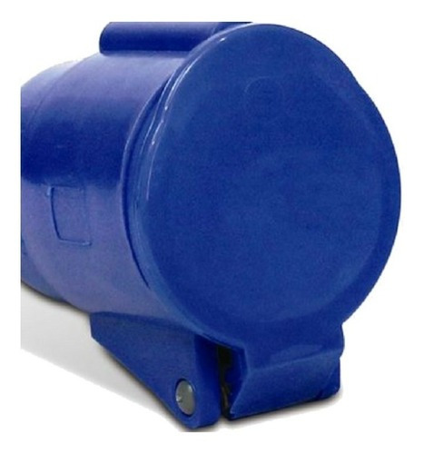Acoplamento Brasikon 2p+t 32a 200 250v 6h Ip44 S3256 Steck Cor Azul