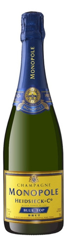 Champagne Monopole Heidsieck& Co Blue Top Brut Reims Francia