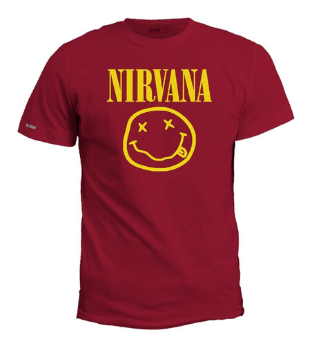 Camisetas Nirvana Estampadas Rock Alternativo Original Eco