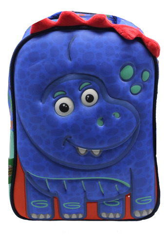 Mochila Mundo Dinos C/ Carro 9lts Infantil Escolar Cresko