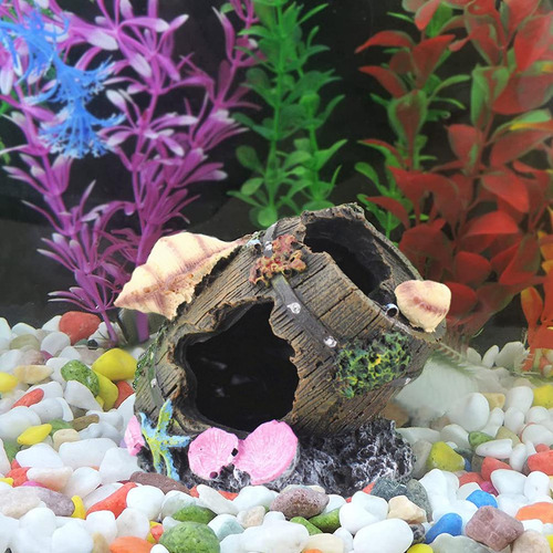 Adorno Para Pecera, Decoración De Acuario, Escondite De Resi