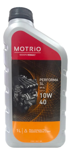 Oleo Motor 10w40 -motrio - Logan 2013 2014 2015 Renault