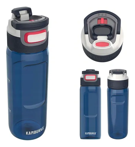 Botella Plastica Deportiva 750ml Libre Bpa Elton Kambukka Color Azul