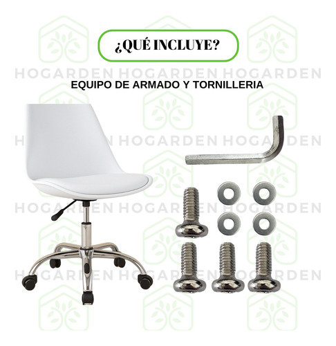 Silla Alta Confort Ejecutiva De Oficina Con Cojín 3 Pzs